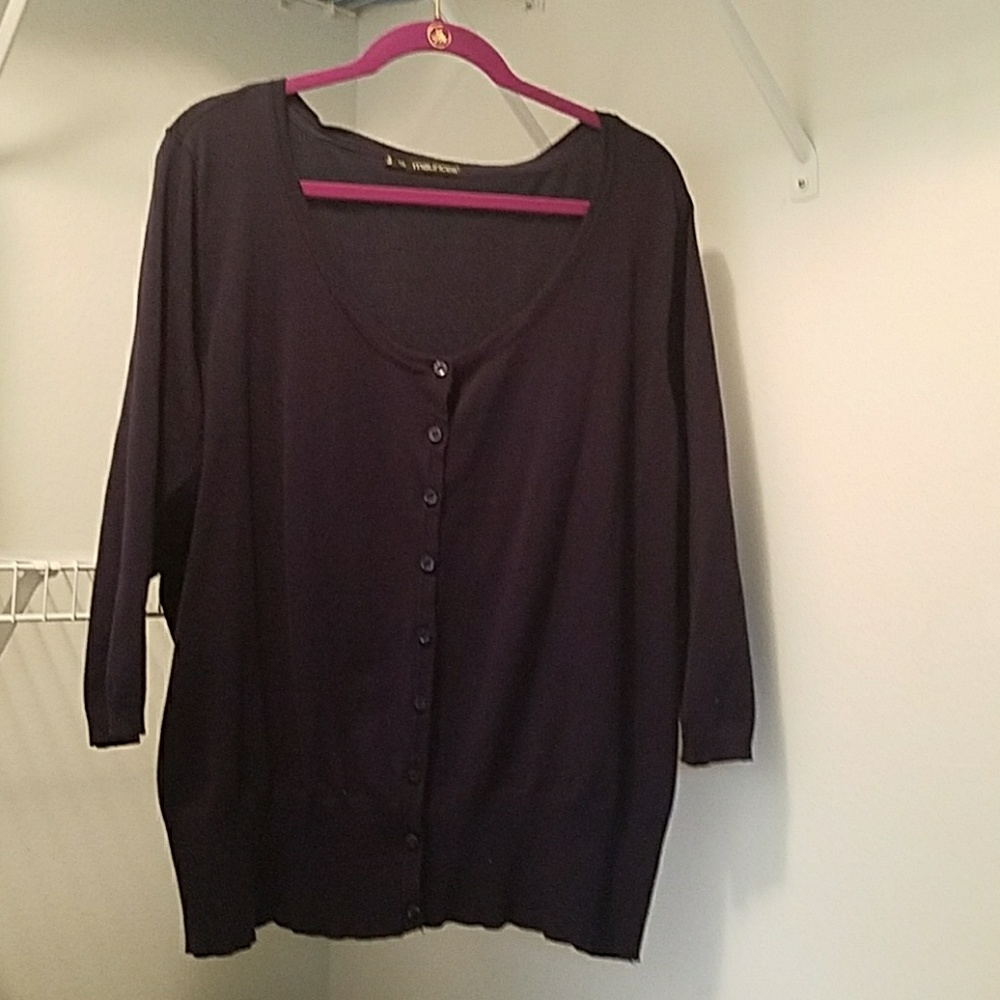 Maurice's Navy cardigan!